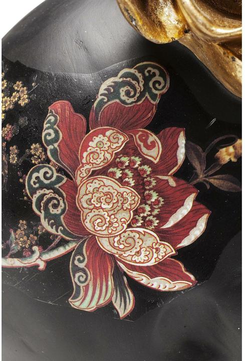 Produktbild Kare Design Deko Objekt Flower Skull 22cm (27 x 23 x 29 cm)