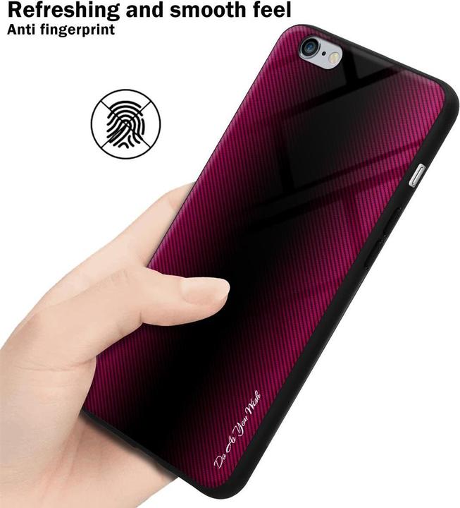 Immagine prodotto Cadorabo Copertura di vetro a strisce in TPU (Apple iPhone 6 Plus)