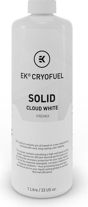 EKWB EK-CryoFuel Solid Premix - Cloud White (1000 ml, Fertiggemisch)
