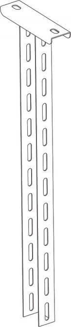 Image du produit Legrand LEG 348360 Manche U55 1000 7KN 260NM TVZ (Trou de câble, 16 cm)