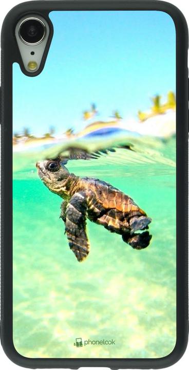 Image du produit PhoneLook Coque Silicone rigide noir Turtle Underwater (Apple iPhone XR)