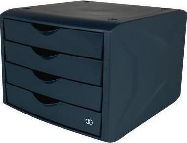 Produktbild Soennecken Schubladenbox oeco 1615 blau (A4)