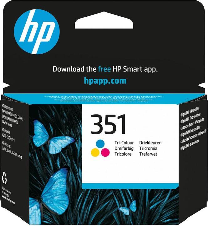 HP Ink Cartridge Tri-Color 3,5ml (Color)