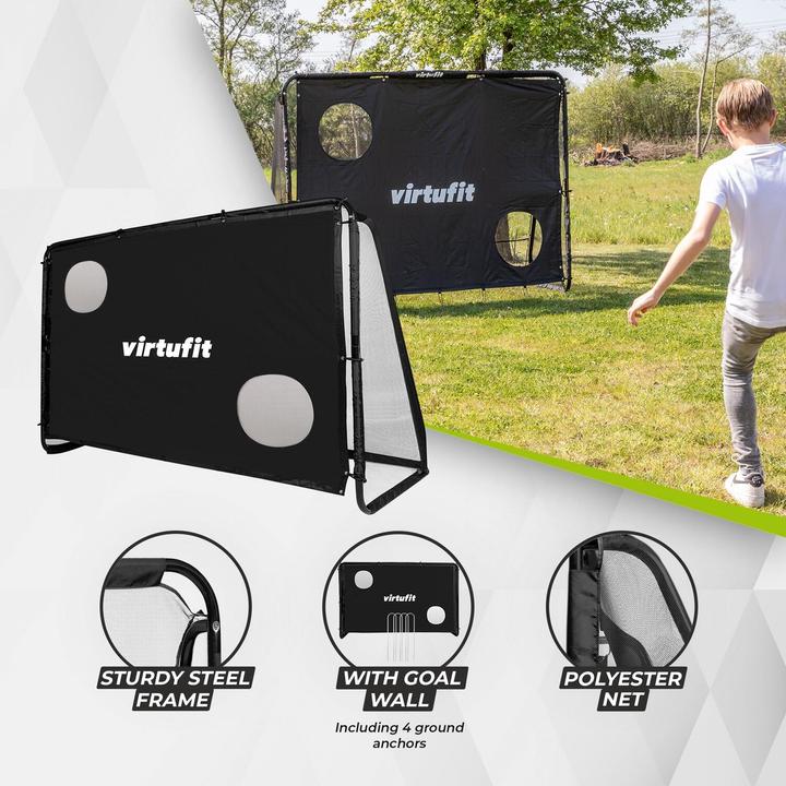 Produktbild Virtufit Fussballtor mit Zielen