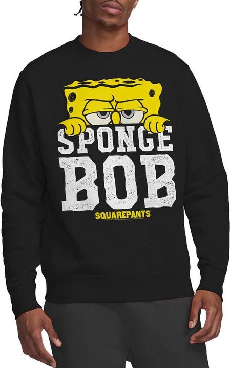 Actual product image Spongebob Squarepants Unisex Adult Large Icon Sweatshirt (L)
