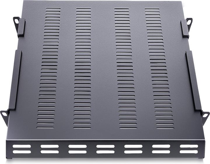 Immagine prodotto StarTech Ripiano regolabile 1U per server rack/cabinet fino a 113 kg - Scaffale per server 1U ventilato
