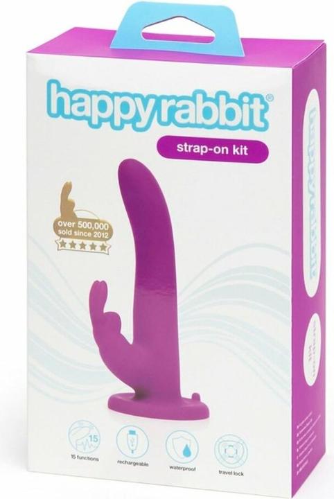 Image du produit Happy Rabbit Kit Strap-on Rabbit