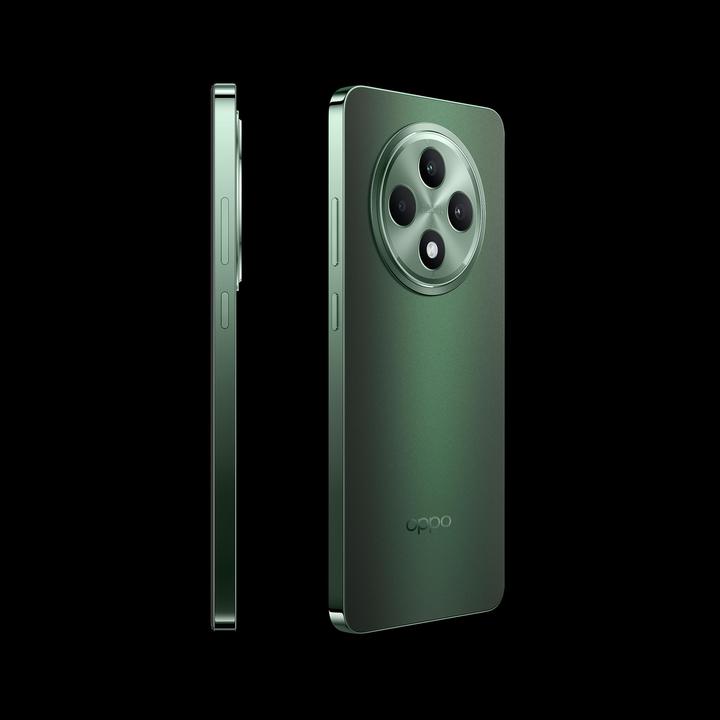 Actual product image OPPO Reno12 F 5G (256 GB, Black Green, 6.67", Dual SIM, 50 Mpx, 5G)