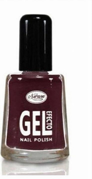 Actual product image Nurana Cosmetics Nurana Gel Effect Nail Polish 10 Burdeaux 10ml