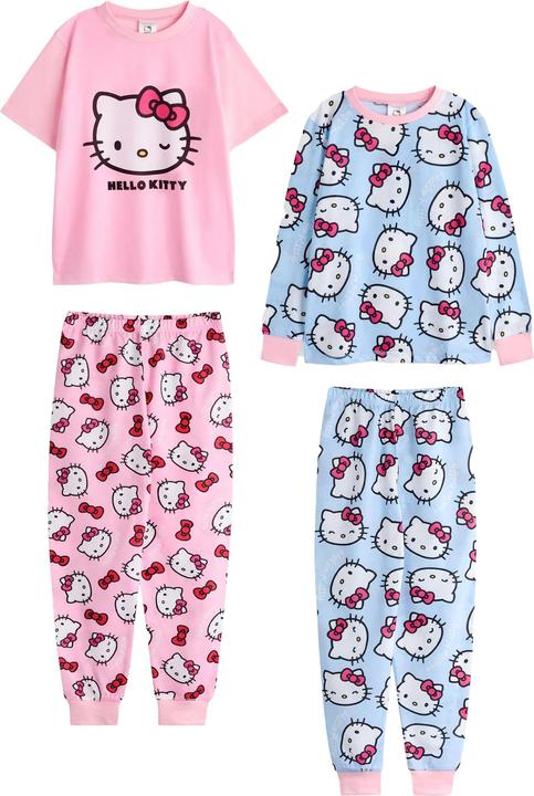 Produktbild Hello Kitty Schlafanzug mit langer Hose Mädchen(2erPack) (104)