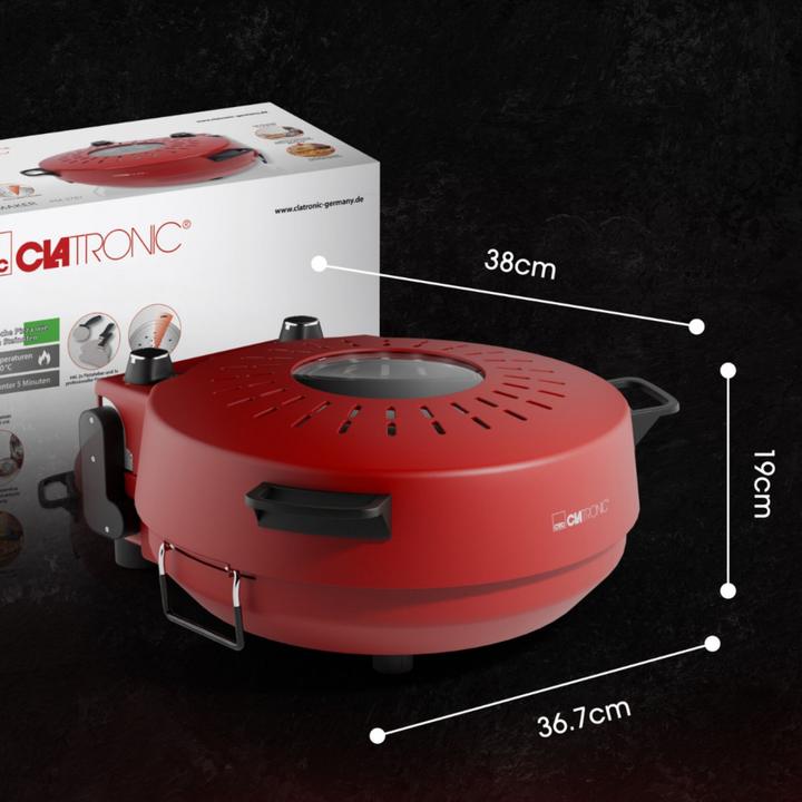 Actual product image Clatronic PM 3787 Pizza maker