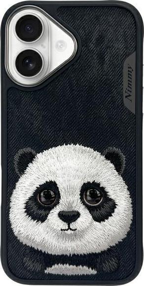 Immagine prodotto Mocco Nimmy case iPhone 16 6.1" black Big Eyed Pet 2.0 Panda (Apple iPhone 16)