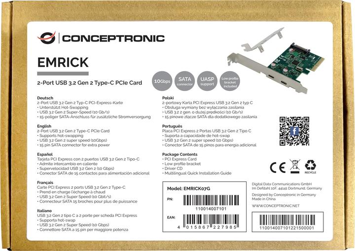 Produktbild Conceptronic PCI Express Card