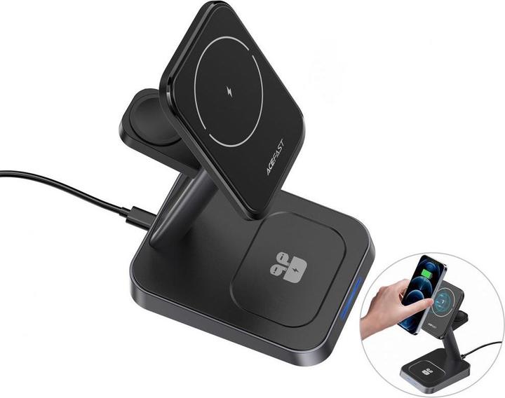 Actual product image Acefast E3 3-in-1 (15 W)