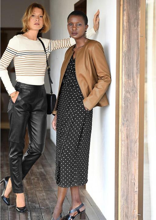 Image du produit Anne Weyburn Blouson court en peau de mouton (34)