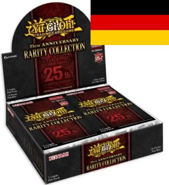 Actual product image Yu-Gi-Oh ! TCG 25th Anniversary Rarity Collection Booster Display (24) (German, Booster display)