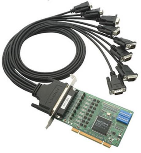 Actual product image Moxa 8 PORT PCI/PCI-X RS-422/485 (PCI-X, PCI)