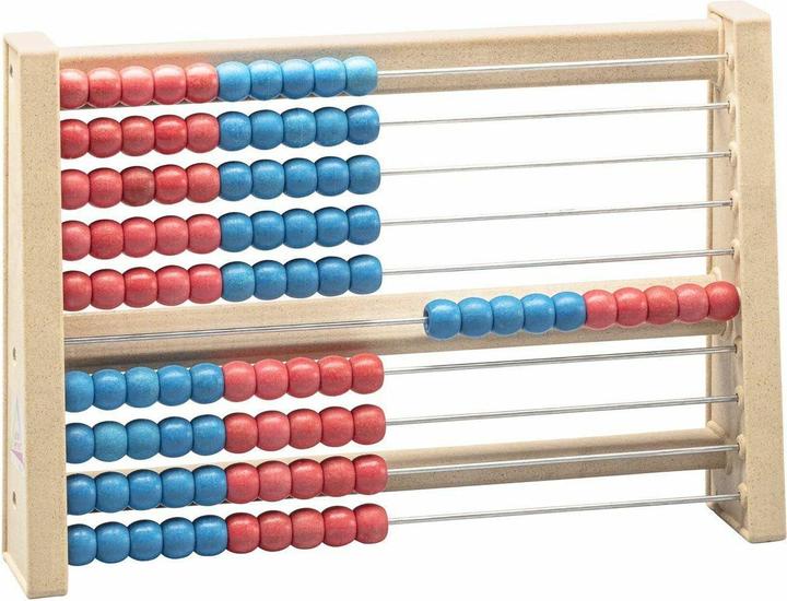 Produktbild Magni Re Wood Rechenrahmen 100er rot blau (Deutsch)