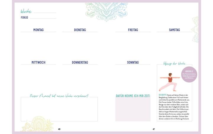 Produktbild Notizbuch Bullet Journal Mandala 21.6 x 15.3 cm (21.6 x 15.3 cm, Blanko, Harter Einband)