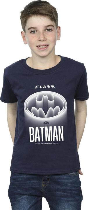 Actual product image Boys The Flash Batman White Logo T-Shirt (116)