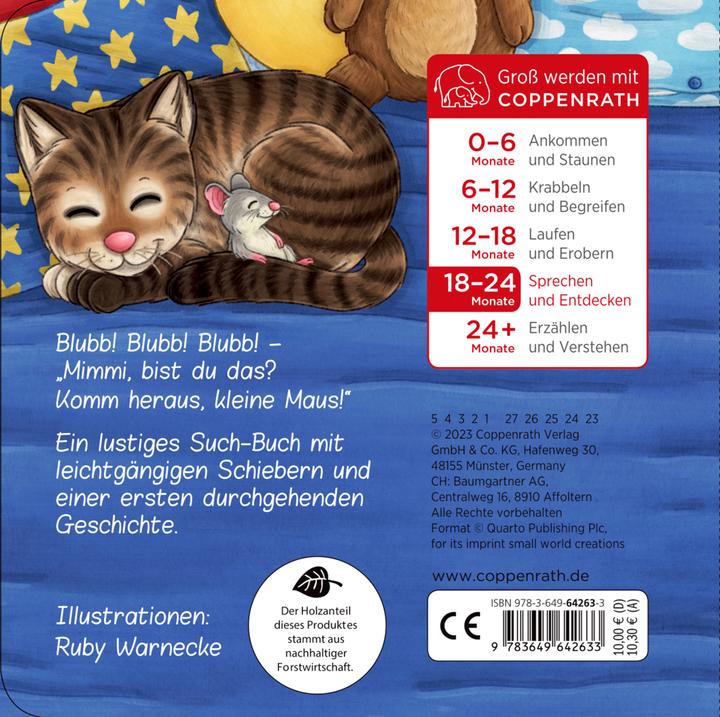 Image du produit Komm heraus, kleine Maus!: Bist du zu Haus? (Allemand, Ruby Warnecke, 2023)
