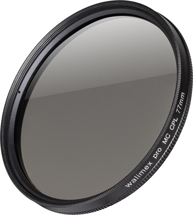 Walimex Filtro polarizzatore circolare MC (77 mm, Filtri polarizzanti)