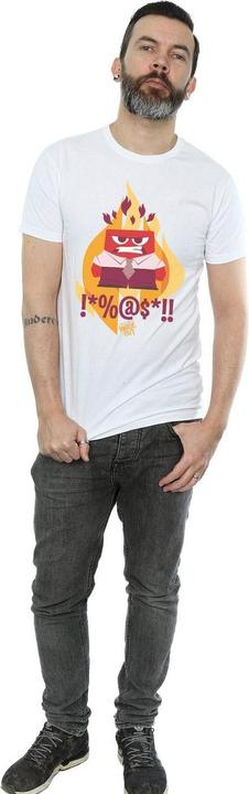Actual product image Disney Mens Inside Out Fired Up T-Shirt (L)