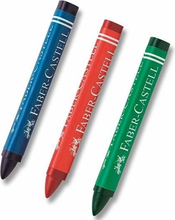 Actual product image Faber-Castell wax crayon (Multicoloured, 12 x)