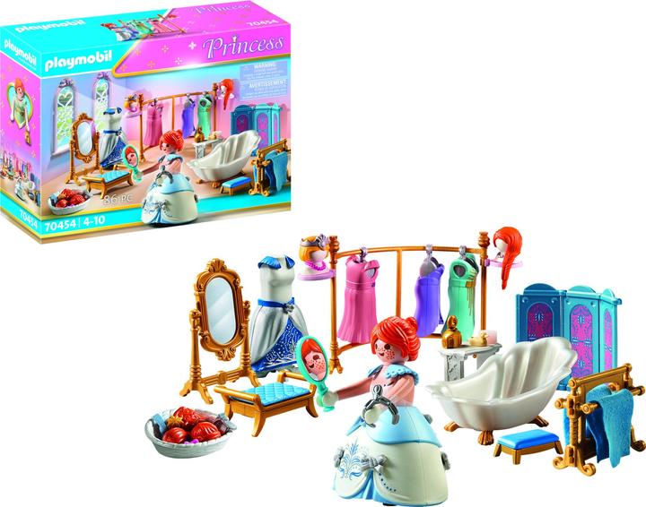 Immagine prodotto Playmobil Spogliatoio con vasca da bagno (70454, Principessa Playmobil)