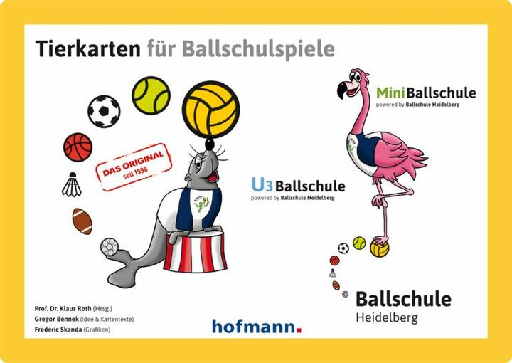 Produktbild Tierkarten für Ballschulspiele (Deutsch, Klaus Roth, Gregor Bennek, 2023)