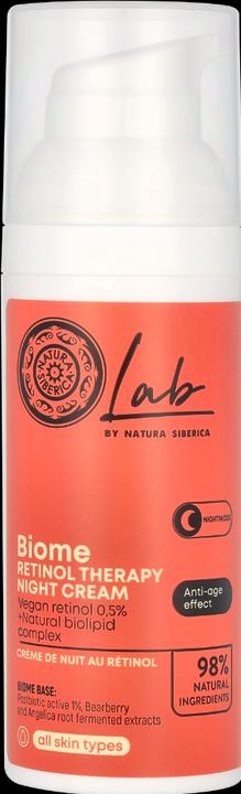 Produktbild Natura Siberica Lab Biome Retinol Therapy Night Face Cream 50ml (50 ml, Nachtcreme)