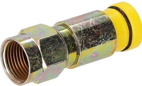 Actual product image Megasat F-Compression Connector 7.3mm (120 dB, Antenna cable)