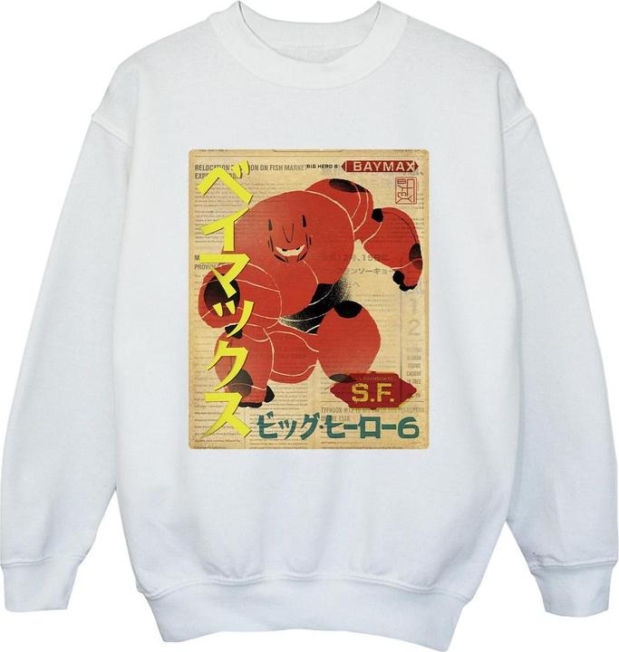 Image du produit Disney - Sweat BIG HERO BAYMAX BAYMAX NEWSPAPER - Garçon (152, 158)