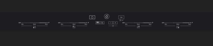Produktbild Whirlpool SMO 654 OF/BT/IXL Schwarz Integriert 65 cm Zonen-Induktionskochfeld 4 Zone(n)