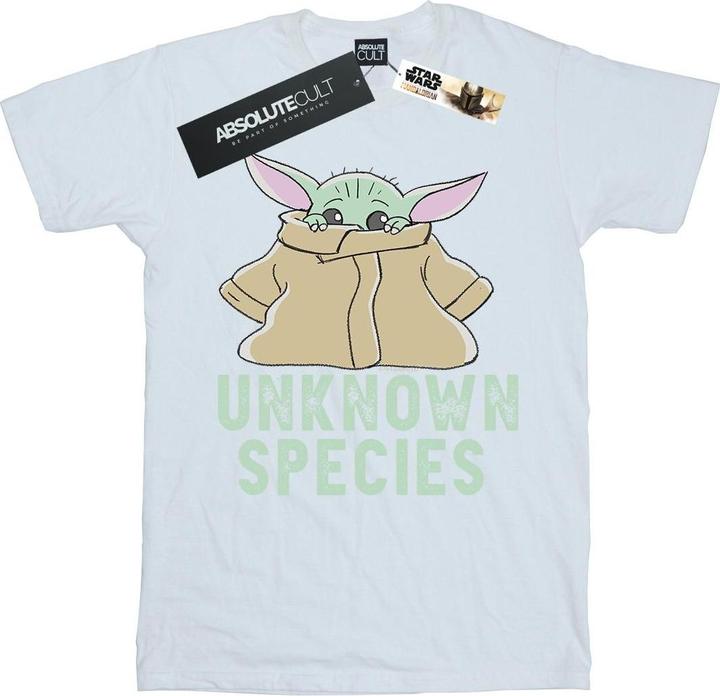 Actual product image Star Wars Mens The Mandalorian Unknown Species T-Shirt (S)