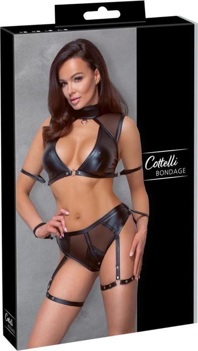 Produktbild Cottelli Collection Top und Slip schwarz L (L)