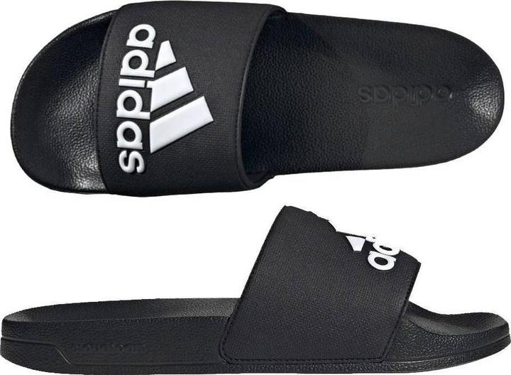 Immagine prodotto adidas Sandalo da doccia Adilette Unisex, Core Black/Cloud White/Core Black, 39 UE (39)