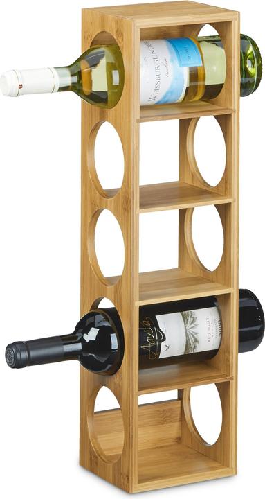 Produktbild Relaxdays Bambus (14 x 12 x 53 cm, 5 Fl.)