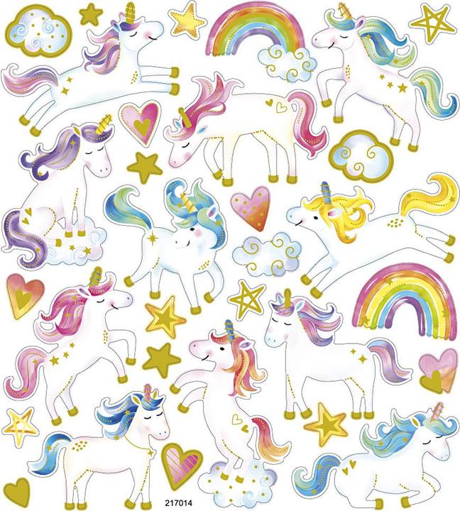 Image du produit Creativ Company Autocollant Licorne