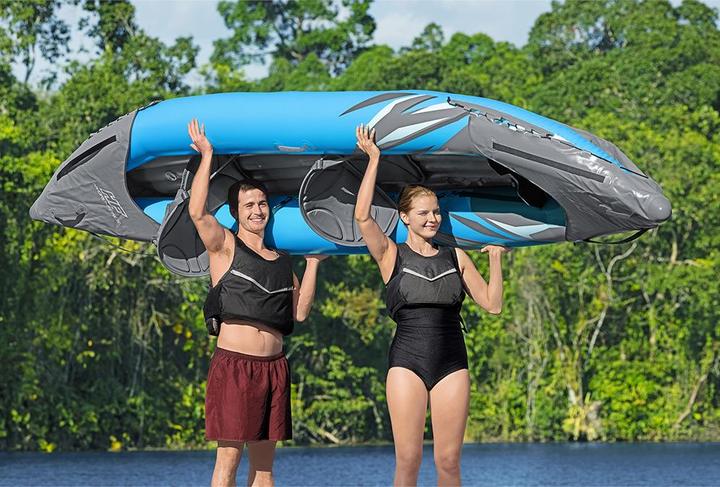 Actual product image Bestway HF Kayak Surge Elite X2 382x94x42cm (2 pers.)