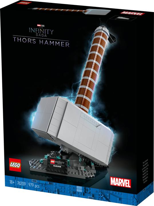 Image du produit LEGO Le marteau de Thor (76209, LEGO difficiles à trouver, LEGO Marvel)