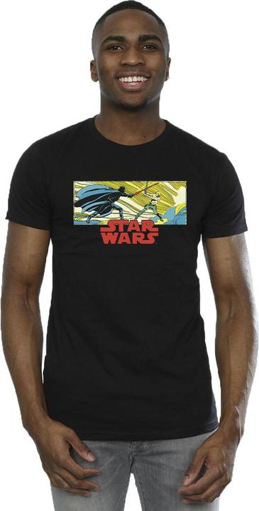 Image du produit Star Wars - T-shirt COMIC STRIP LUKE AND VADER - Homme (S)