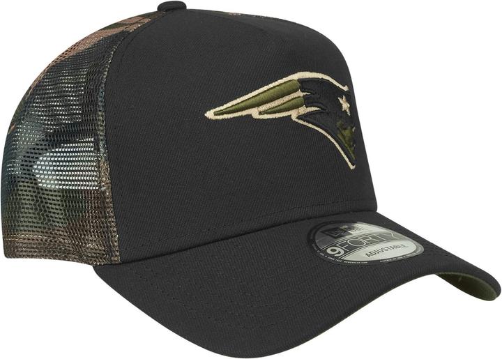 Immagine prodotto New Era Cappellino Trucker Snapback - New England Patriots in legno (Taglia unica)
