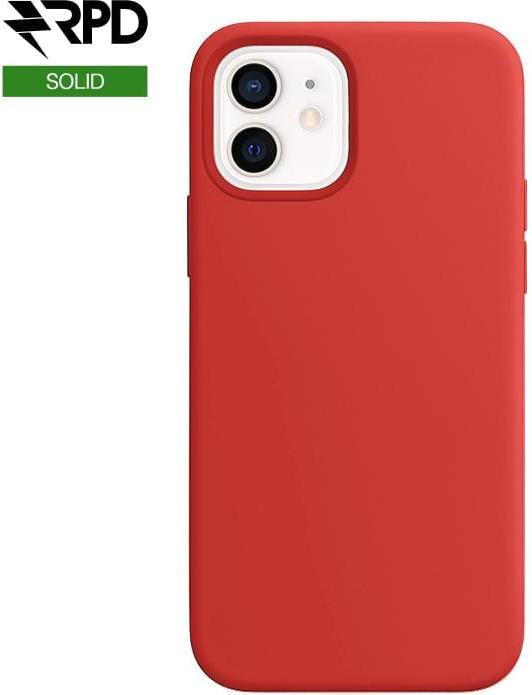 Actual product image RPD iPhone 12 Mini - Silikon-Etui - Solid Silicone, Rot (Apple iPhone 12 mini)