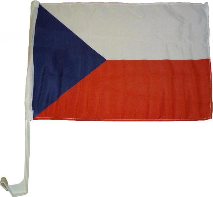Actual product image trends4cents Car Flag Czech Republic 30 x 40 cm Car Flag Flag Window Flag Fan Flag