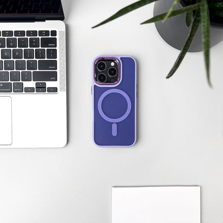 Image du produit Wozinsky Fashion Case MagSafe for Samsung Galaxy S25 - purple (Samsung Galaxy S25)