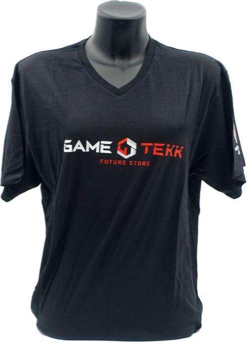 Altri T-Shirt Collo V Nera GameTekk Uomo S (S)