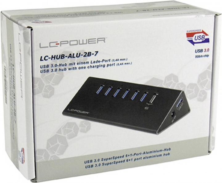 Image du produit LC-Power LC-HUB-2B-7 (USB-A, 7 Ports)