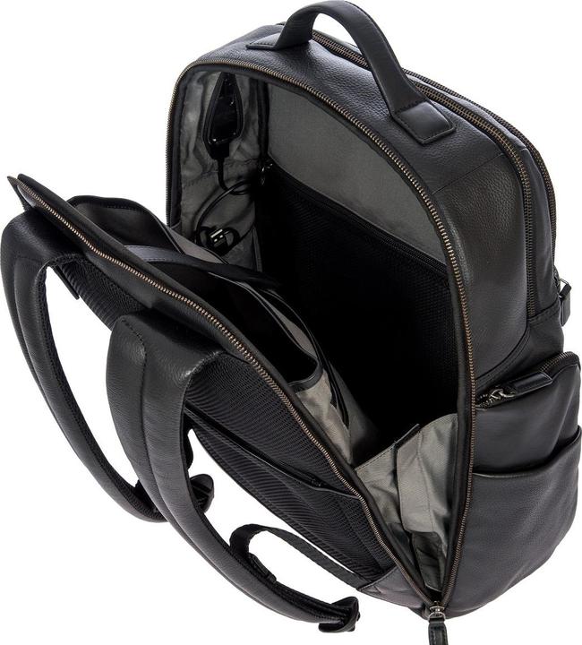 Actual product image Brics Torino backpack leather 44 cm laptop compartment (21 l)