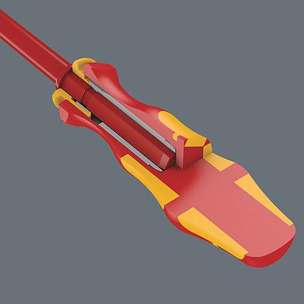 Actual product image Wera Kraftform Kompakt VDE 16 extra slim 1 (Phillipps cross recess (PH), Torx (TX), Pozidriv cross recess (PZ))